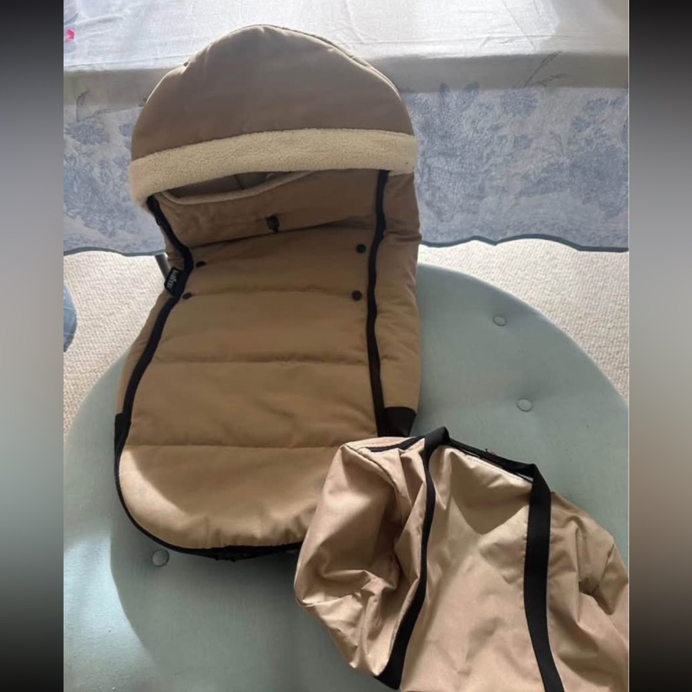 Babyzen Taupe Stroller Footmuff